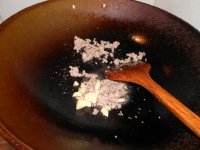 酸豆角炒肉末