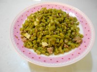 酸豆角炒肉末