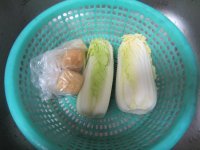 娃娃菜油豆腐