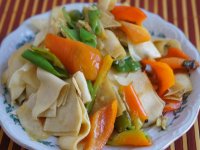 彩椒干豆腐
