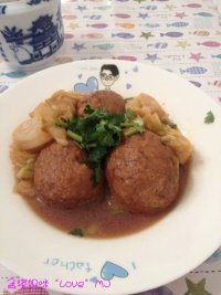 白菜丸子