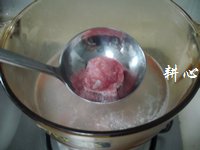 小白菜肉丸汤