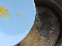 玉米渣二米粥