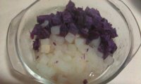 紫薯梨子银耳羹