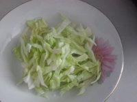 孜然包菜炒面