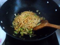 孜然包菜炒面