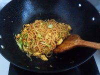 孜然包菜炒面