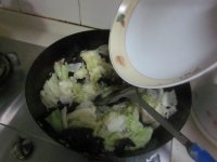 丸子炖包菜