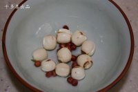 红豆莲子蒸小米