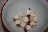红豆莲子蒸小米