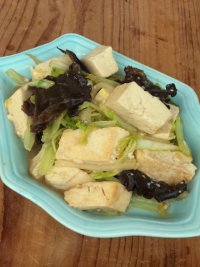 白菜豆腐