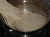 肉丝菜汤面