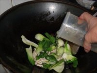 肉丝菜汤面