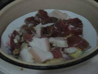 冬笋蒸咸肉