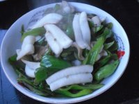 尖椒鱿鱼片
