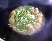 豆腐烧平菇