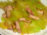 莴笋炒肉