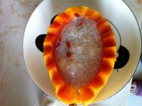 木瓜炖雪蛤