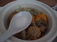 排骨玉米煲