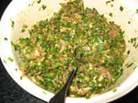 韭菜肉锅贴