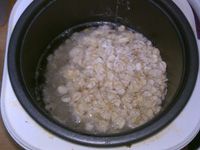 玉米粉燕麦粥