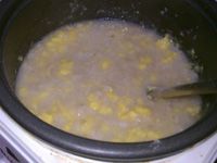 玉米粉燕麦粥