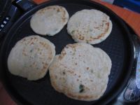 豆渣葱花饼