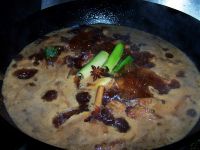 红烧肉烧腐竹