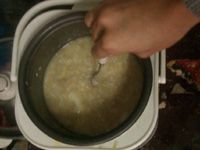 蛋花酒酿燕麦粥