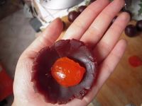 豆沙咸蛋黄月饼