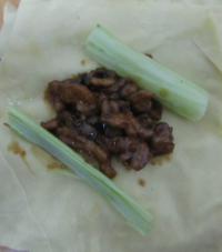 东北豆皮卷京酱肉丝