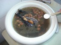乌鸡淡菜花生米汤