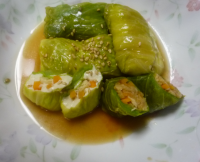 卷心菜包豆腐