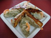 香煎脆皮虾饺子