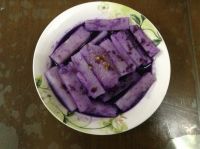 紫甘蓝汁山药