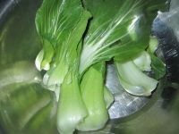 青菜鸡蛋方便面