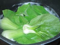 青菜鸡蛋方便面