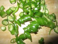 辣椒荠菜煎饼