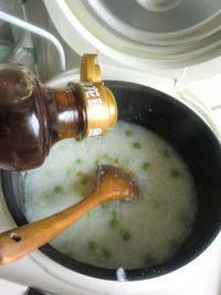 豌豆瘦肉粥