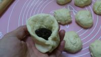 玫瑰酱面包