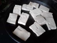 电饼铛煎孜然豆腐