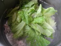 生菜肉丸汤