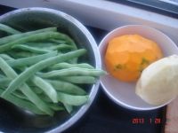 肉炖倭瓜豆角