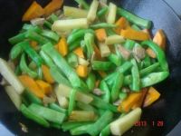 肉炖倭瓜豆角