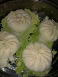 韭菜豆腐大包