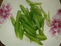 芹菜炒菜花