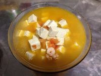 番茄虾仁豆腐汤