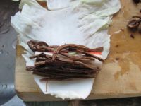 茶树菇蟹棒卷