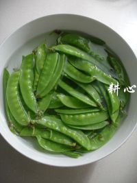 香菇炒荷兰豆