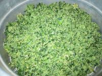 菜花叶子小豆腐